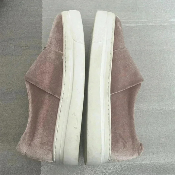 [US7/EU37.5]Lewit  Arlo Pink Velvet Slip-On Platform Sneaker- EUC - Picture 3 of 8